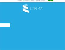Tablet Screenshot of emigma.com